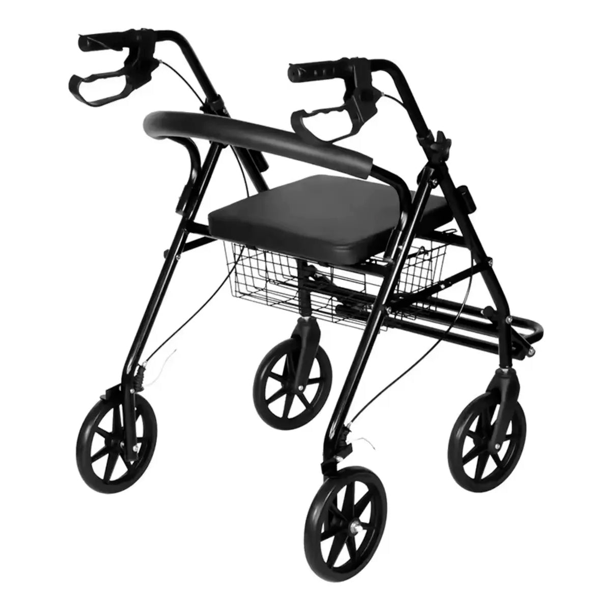 Andador Burrito Con Asiento Y Canasto 4 Ruedas + Reposapies 3002B