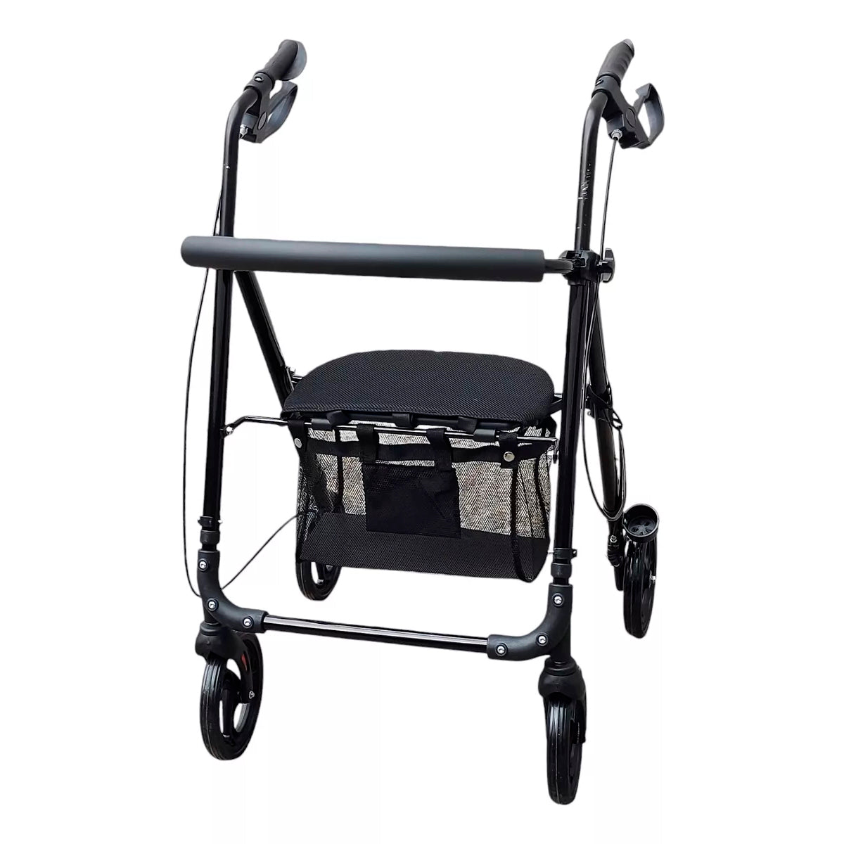 Andador 4 Ruedas Burrito Con Asiento Y Canasto Plegable 1004D