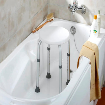 Piso Silla De Ducha Baño Ajustable Aluminio Oneder Seguridad