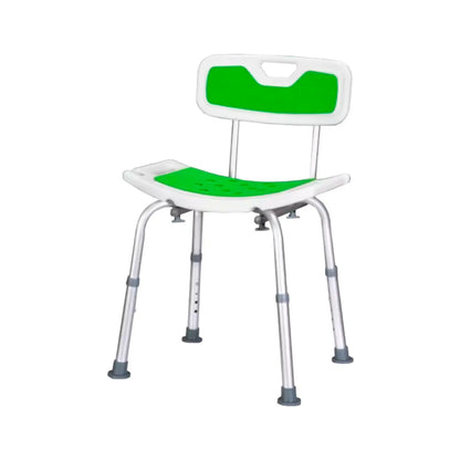 Silla De Ducha Para Baño Portatil Aluminio Altura Ajustable