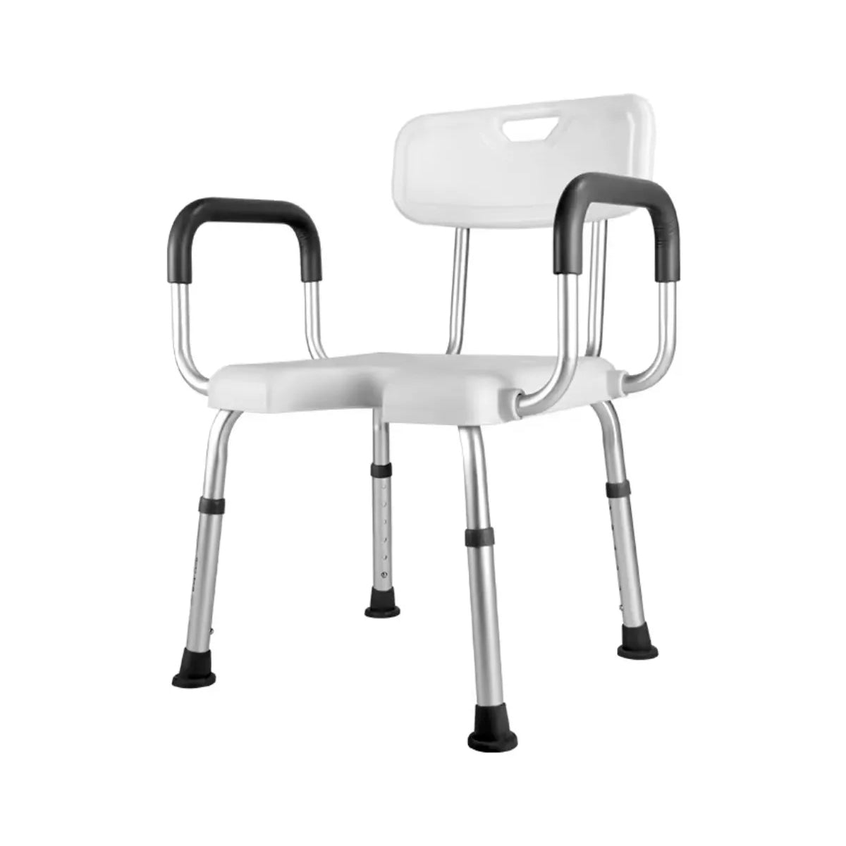 Silla De Ducha Baño Apoyabrazos Y Rebaje Aluminio Liviano 404F