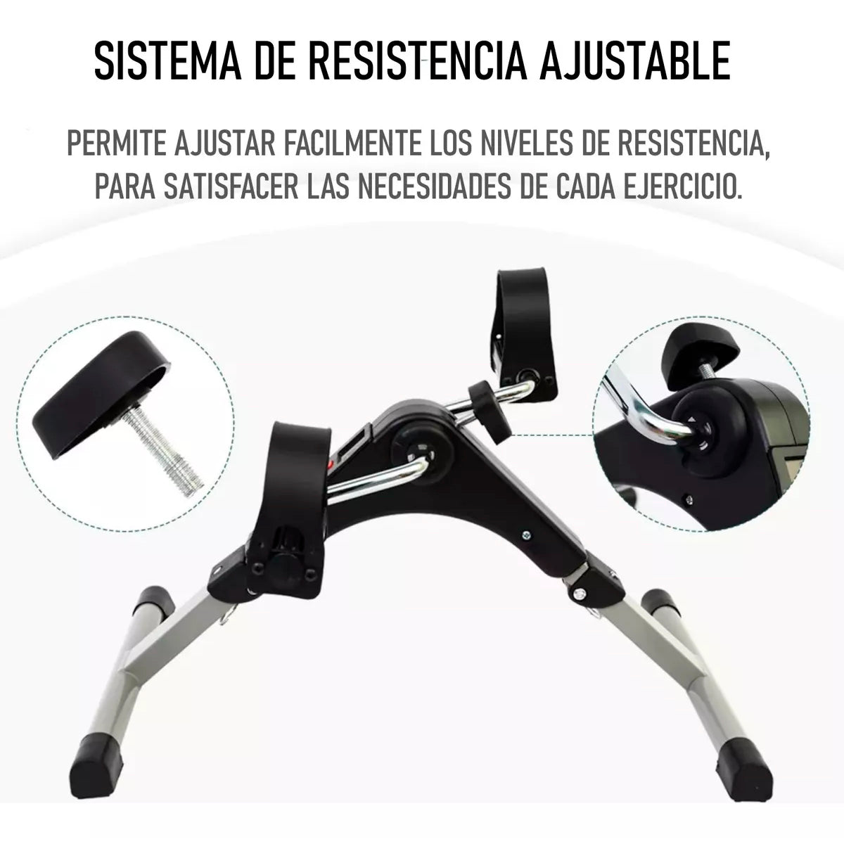 Pedalera De Ejercicio Pantalla Lcd Ejercitador Plegable
