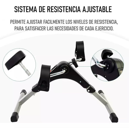 Pedalera De Ejercicio Pantalla Lcd Ejercitador Plegable