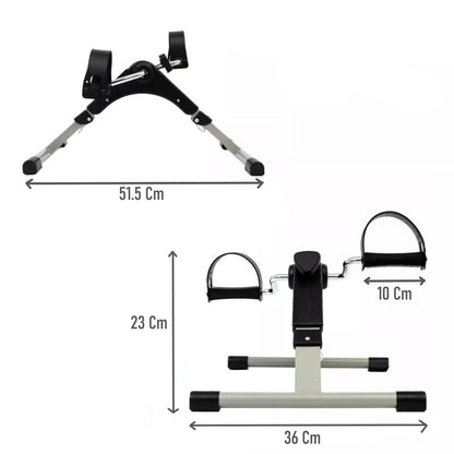 Pedalera De Ejercicio Pantalla Lcd Ejercitador Plegable