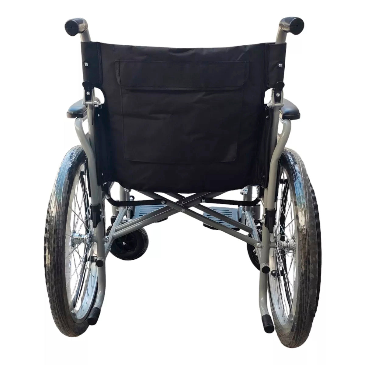 Silla De Ruedas Bariatrica Plegable Rueda Neumatica Trasera KJT605E