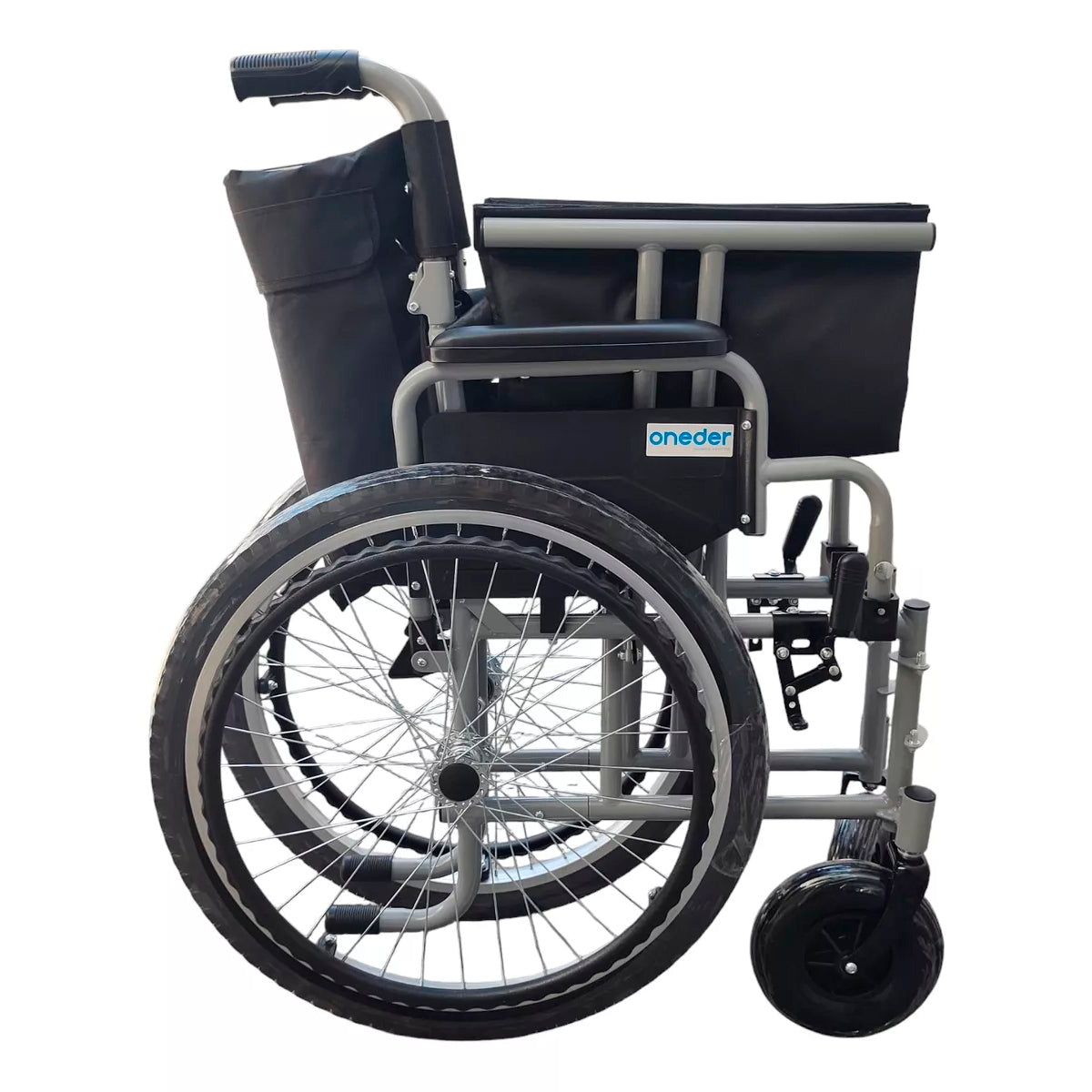 Silla De Ruedas Bariatrica Plegable Rueda Neumatica Trasera KJT605E