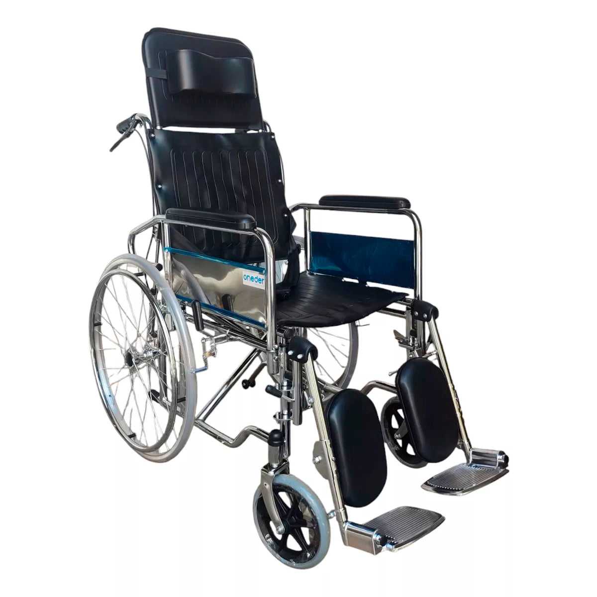 Silla De Ruedas Neurológica Reclinable Tipo Camilla Plegable Oneder