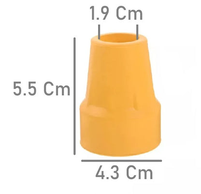 Par Regaton Base De Goma Repuesto Baston Muleta Oneder 20mm