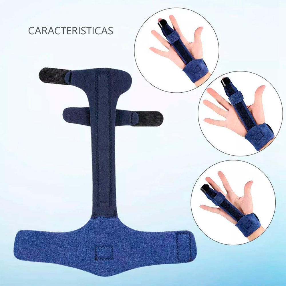 Inmovilizador Dedo Adulto Para Indice Medio Anular Ajustable