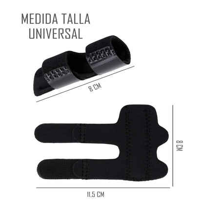 Ferula Inmovilizador Para Dedo Con Velcro Ajustable Oneder