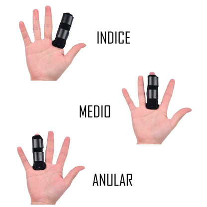 Ferula Inmovilizador Para Dedo Con Velcro Ajustable Oneder