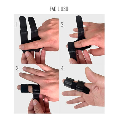 Ferula Inmovilizador Para Dedo Con Velcro Ajustable Oneder