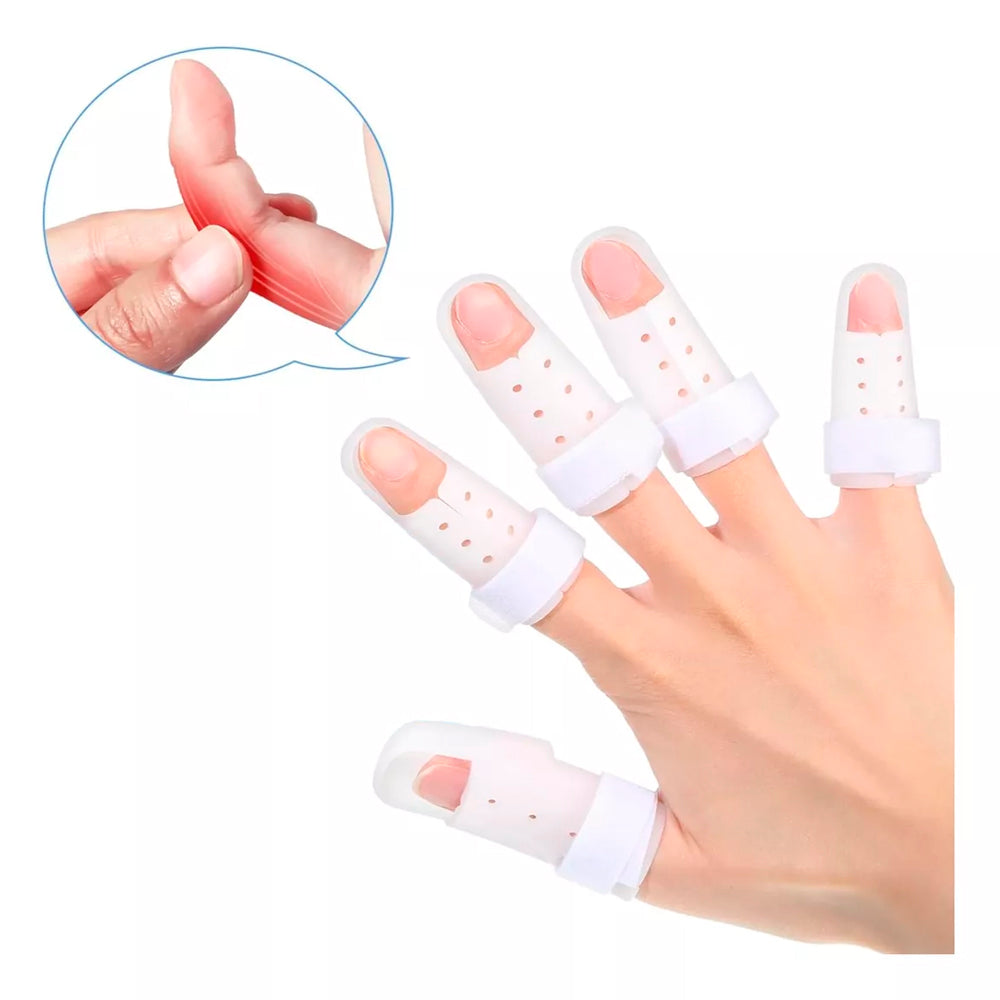 Ferula Inmovilizador Ajustable Para Dedo Artritis Pack 5 Und