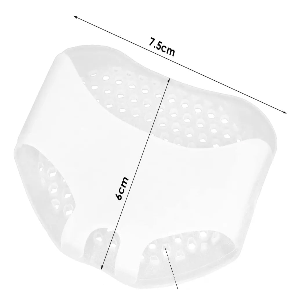 Plantilla Almohadilla Para Metatarso Gel Silicona Par 2 Unid