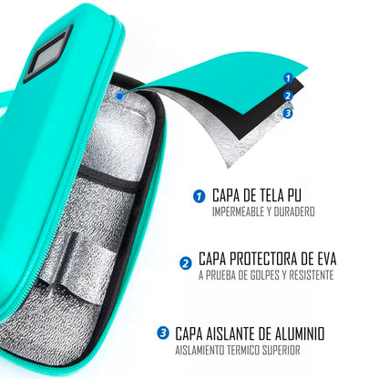Bolso Estuche De Viaje Cooler Porta Insulina Diabéticos Oneder