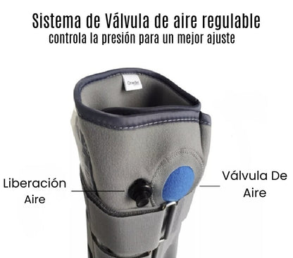 Bota Ortopédica Larga Cam Walker Alta Para Pie Oneder