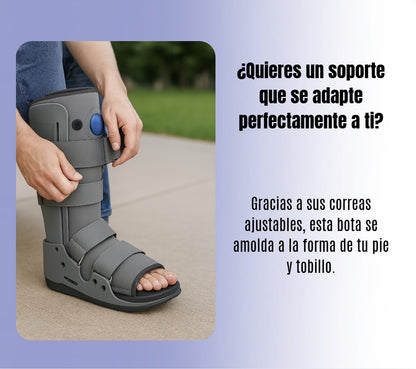 Bota Ortopédica Larga Cam Walker Alta Para Pie Oneder