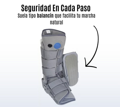 Bota Ortopédica Larga Cam Walker Alta Para Pie Oneder