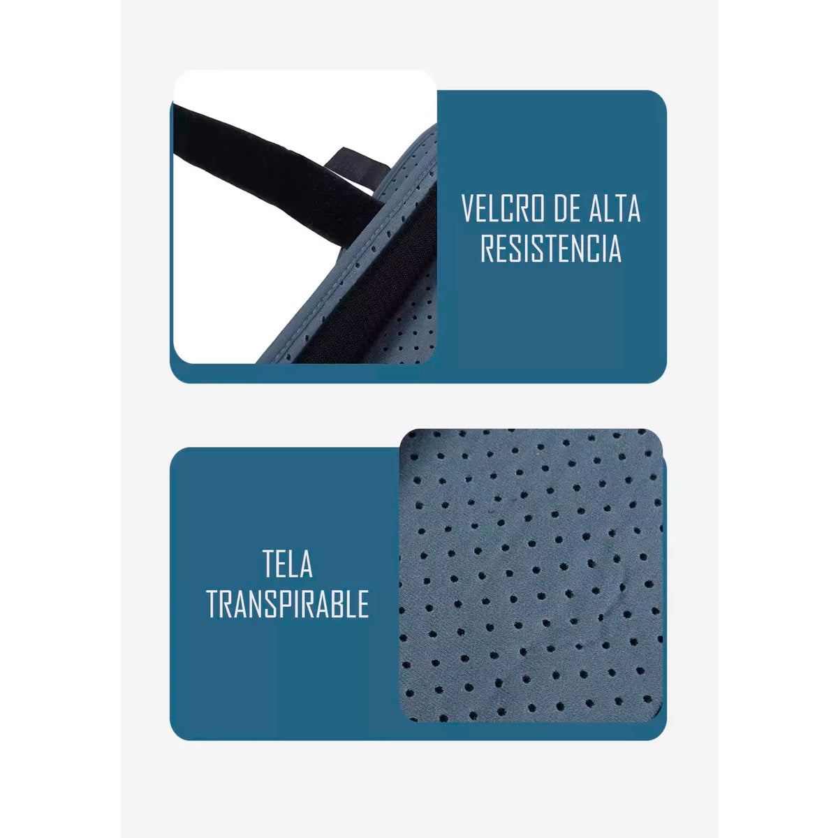 Inmovilizador De Rodilla Largo Tripanel Con Velcro Ajustable