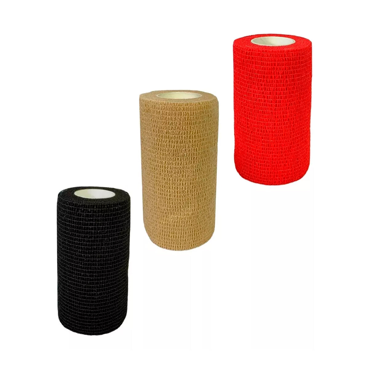 Pack 3 Venda Autoadherente Compatible Con Coban 10cm X4,5m