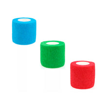Pack 3 Venda Autoadherente Compatible Con Coban 5cm X 4.5mt