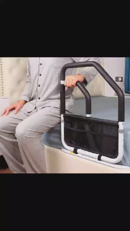 Baranda Barra Seguridad Para Cama Adulto Mayor Doble Agarre