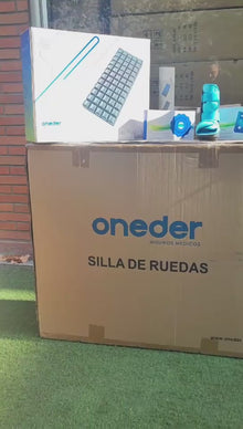 Silla De Ruedas Plegable Aluminio Apoyabrazos Abatibles