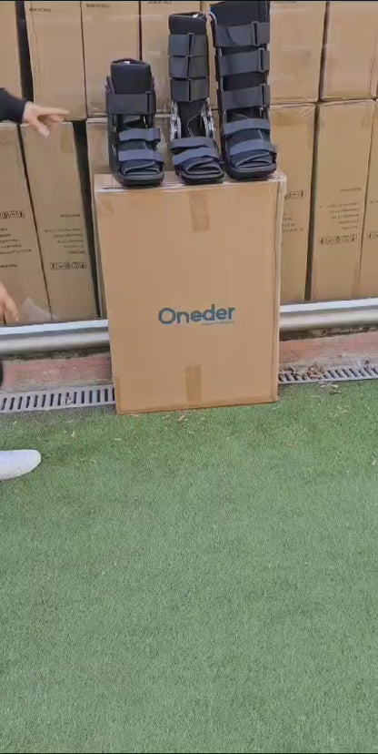 Bota Ortopédica Corta Cam Walker Adultos Premium Oneder