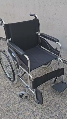 Silla De Ruedas Aluminio Liviana Plegable Doble Freno Oneder