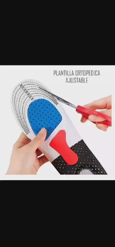 Plantillas Ortopédicas Ajustables Deportes Fascitis Espolón