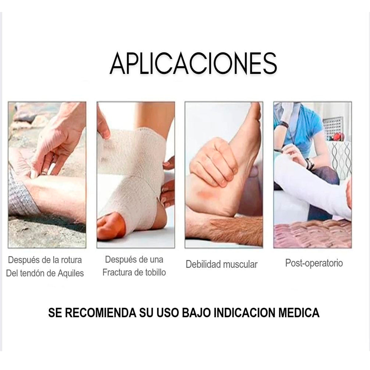 Bota Ortopedica Con Mecanismo Rom Angulo Regulable Oneder