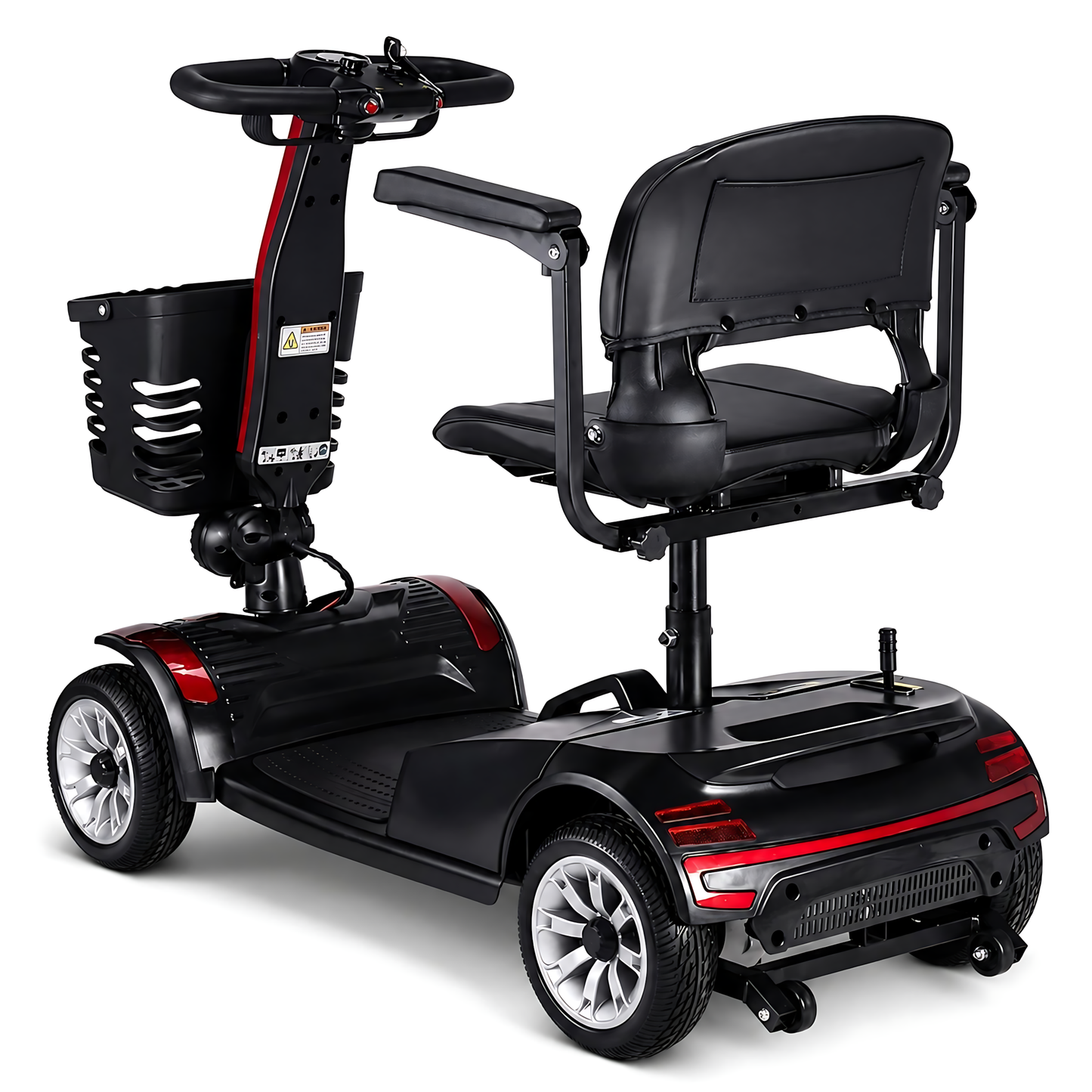 Silla Scooter Electrico Cuatro Ruedas Con Asiento Y Respaldo YL-01