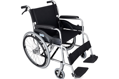 Silla De Ruedas Aluminio Liviana Plegable Doble Freno Oneder