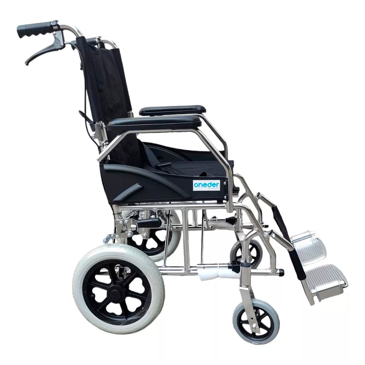 Silla De Ruedas Liviana De Paseo Aluminio Plegable Oneder