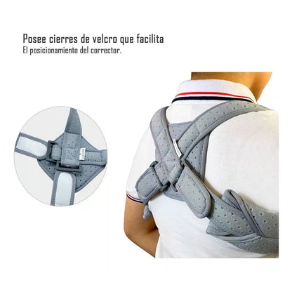 Corrector De Postura Soporte Espalda Unisex Premium Oneder