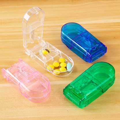 Pastillero Organizador Cortador Dosificador Pastilla Oneder