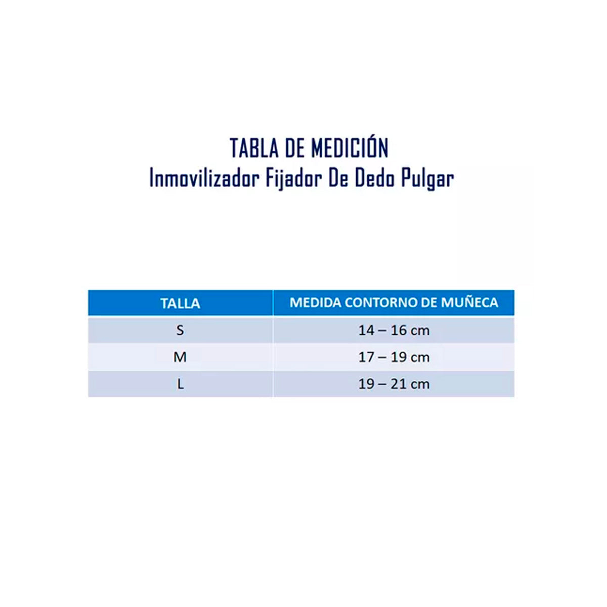 Inmovilizador Fijador De Dedo Pulgar - Oneder