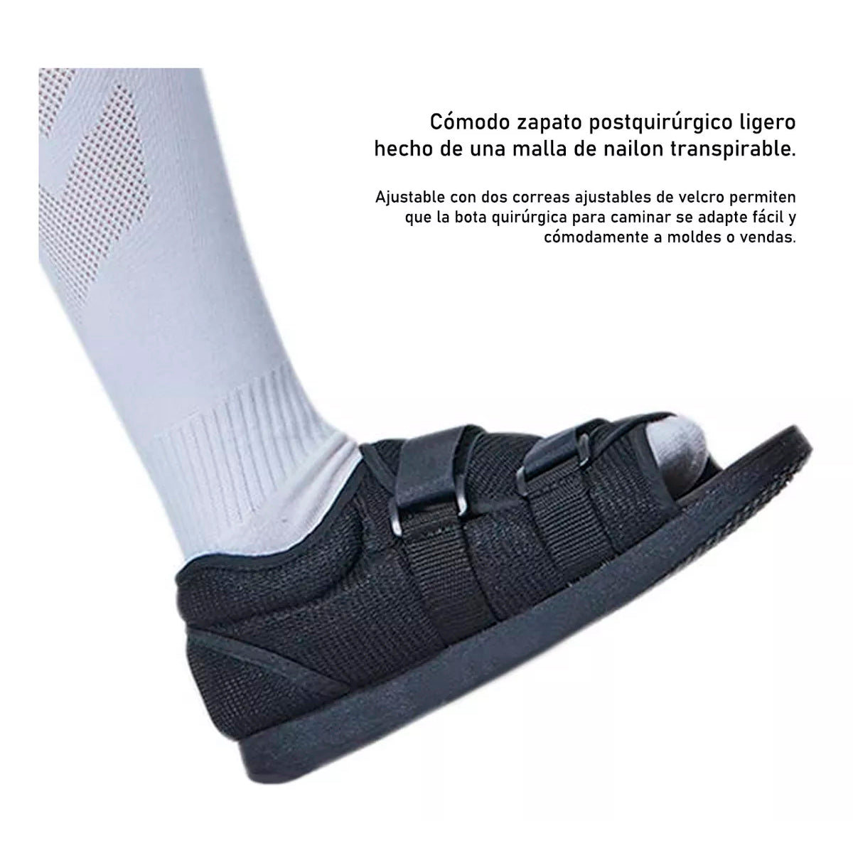 Zapato Post Operatorio Ambidiestro Ajustable Oneder