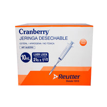 Jeringa Desechable 10ml Luer Lock 21g Pack De 10 Unid