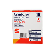 Apósito Espuma Hidrófila De 10x10 Cm - Pack De 5 Unidades