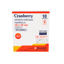 Apósito Espuma Hidrófila De 10x10 Cm - Pack De 5 Unidades