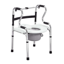 Andador Multifuncional 5 En 1 Plegable Altura Regulable Aluminio