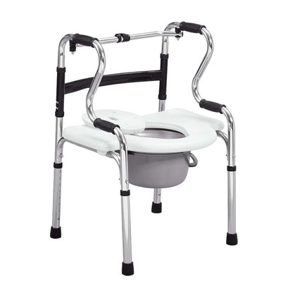 Andador Multifuncional 5 En 1 Plegable Altura Regulable Aluminio