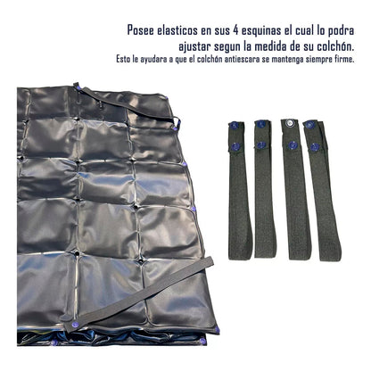 Colchon Antiescaras Inflable Flotación Seca 3 Secciones