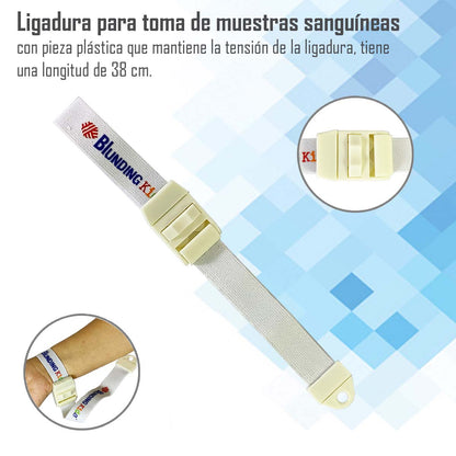 Ligadura Toma De Muestras Kid Pediátrica - Blunding