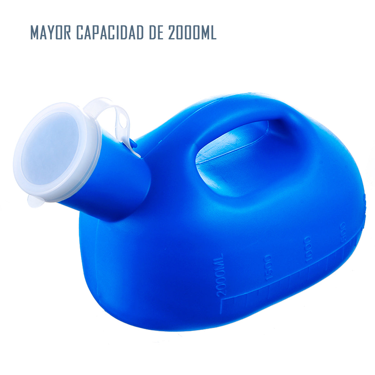 Pato Urinario Masculino Con Manguera - Capacidad De 2000 Ml