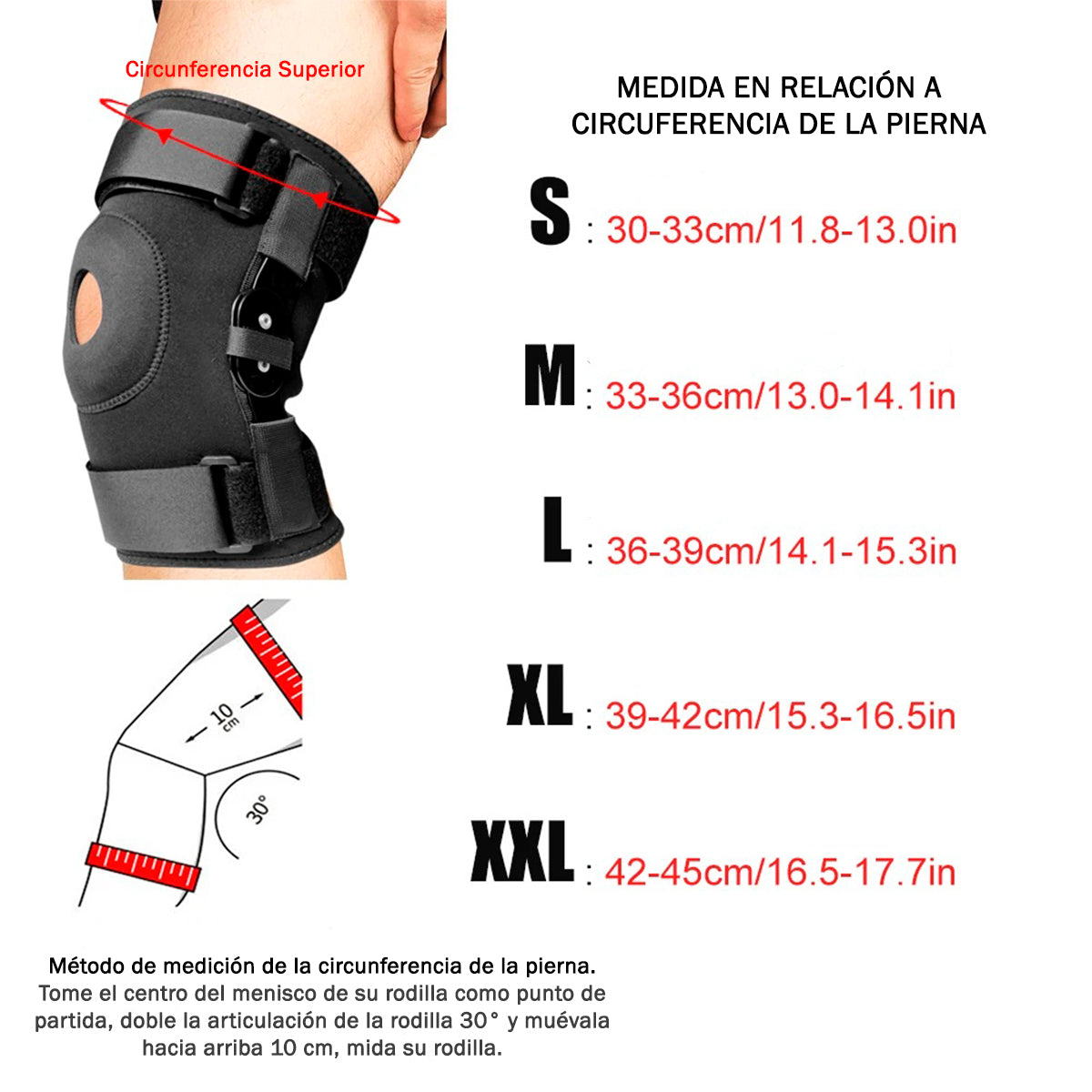 Rodillera Policéntrica Con Barras Laterales - Sport Oneder