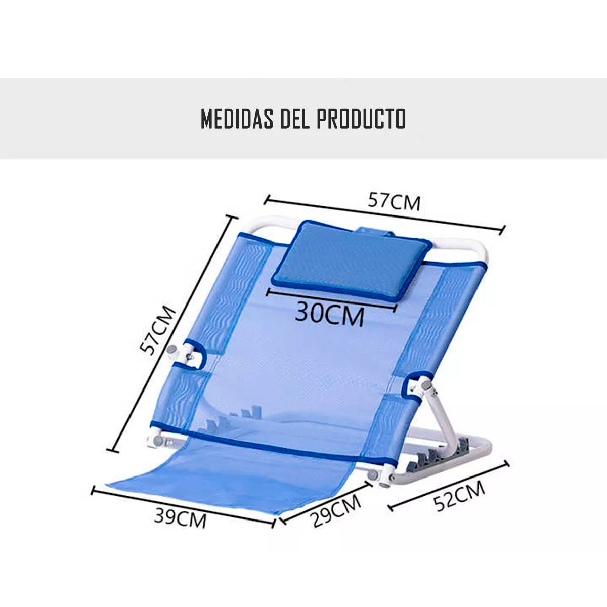 Respaldo De Cama Catres Para Sentar Enfermos Adulto Mayor