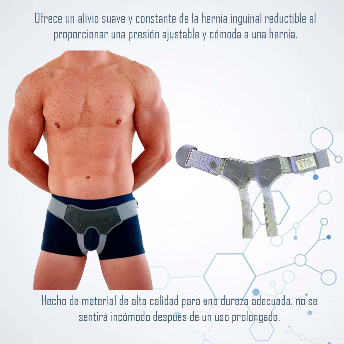 Soporte Contenedor Para Hernia Inguinal Talla XL - Blunding